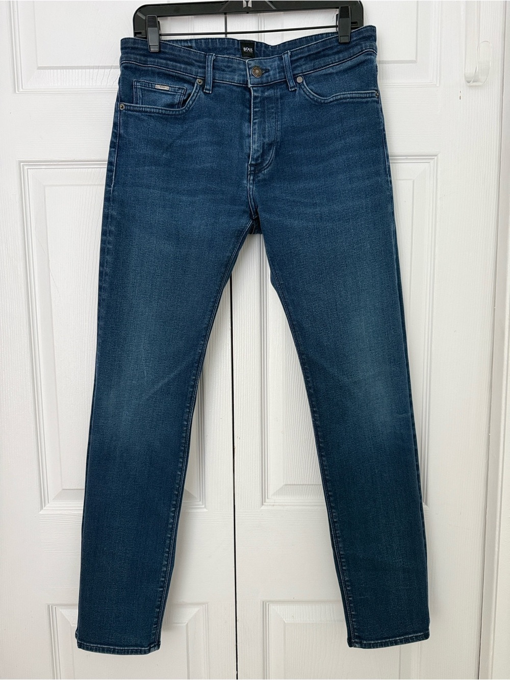 Hugo Boss CANDIANI Denim Straight Jeans in Dark Blue 32/32